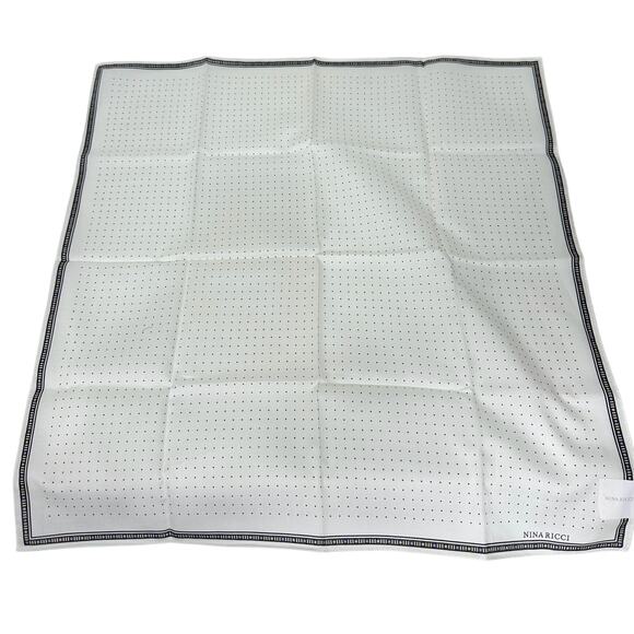 Nina Ricci Square Handkerchief / Scarf - Picture 5 of 8